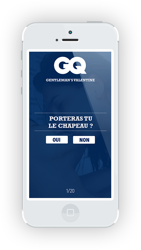 GQ sur mobile